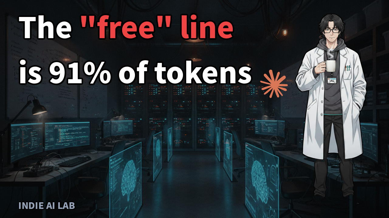 8 AI agents, one Claude subscription, 30 days: the token receipt